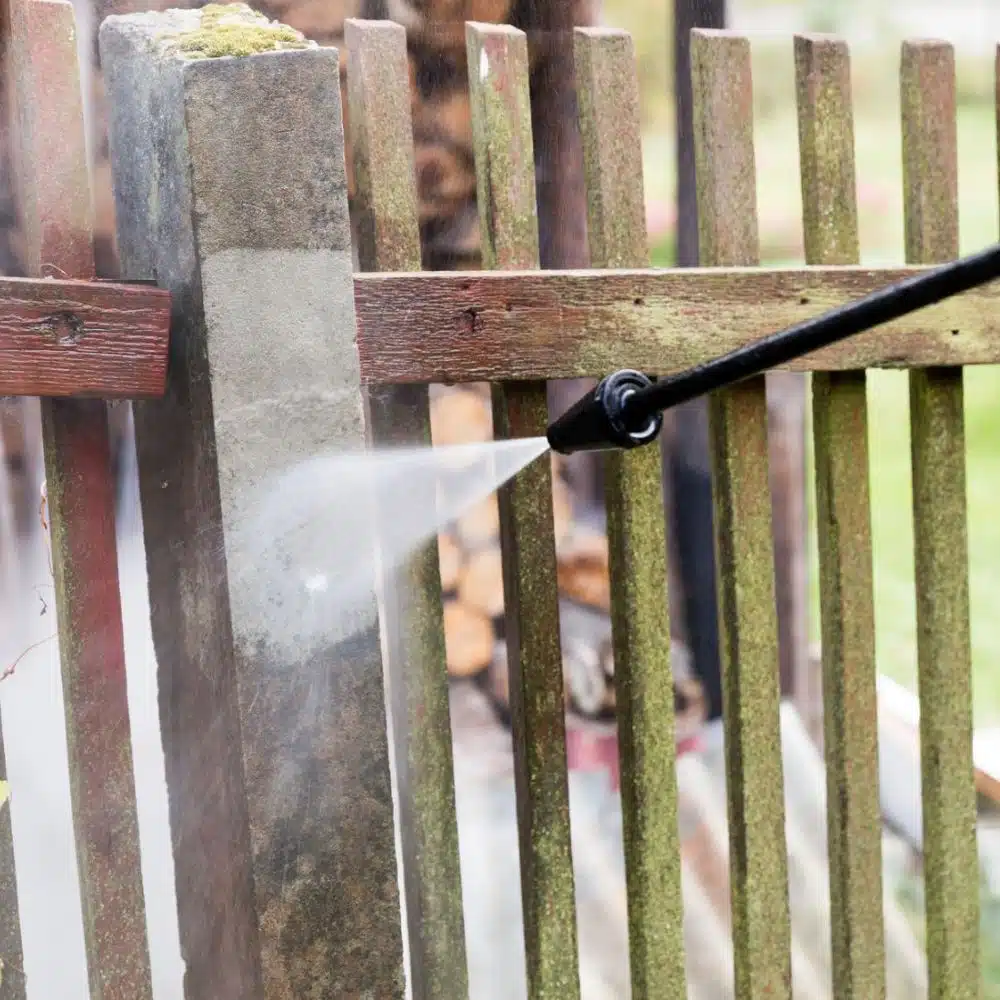 Pressure Washing Fence, Wood Fence Cleaning, Kansas City, Fence Cleaning