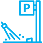 Parking Lot Cleaning Icon