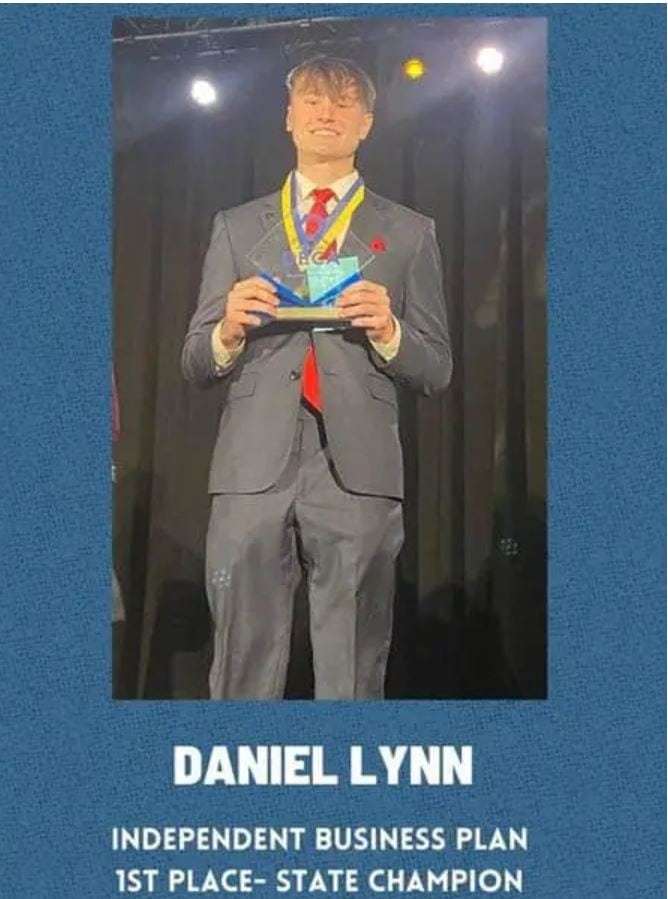 Daniel Lynn, Missouri DECA state champion