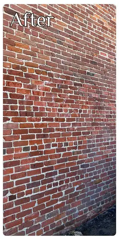 Graffiti Removal Downtown Kansas City Brick After