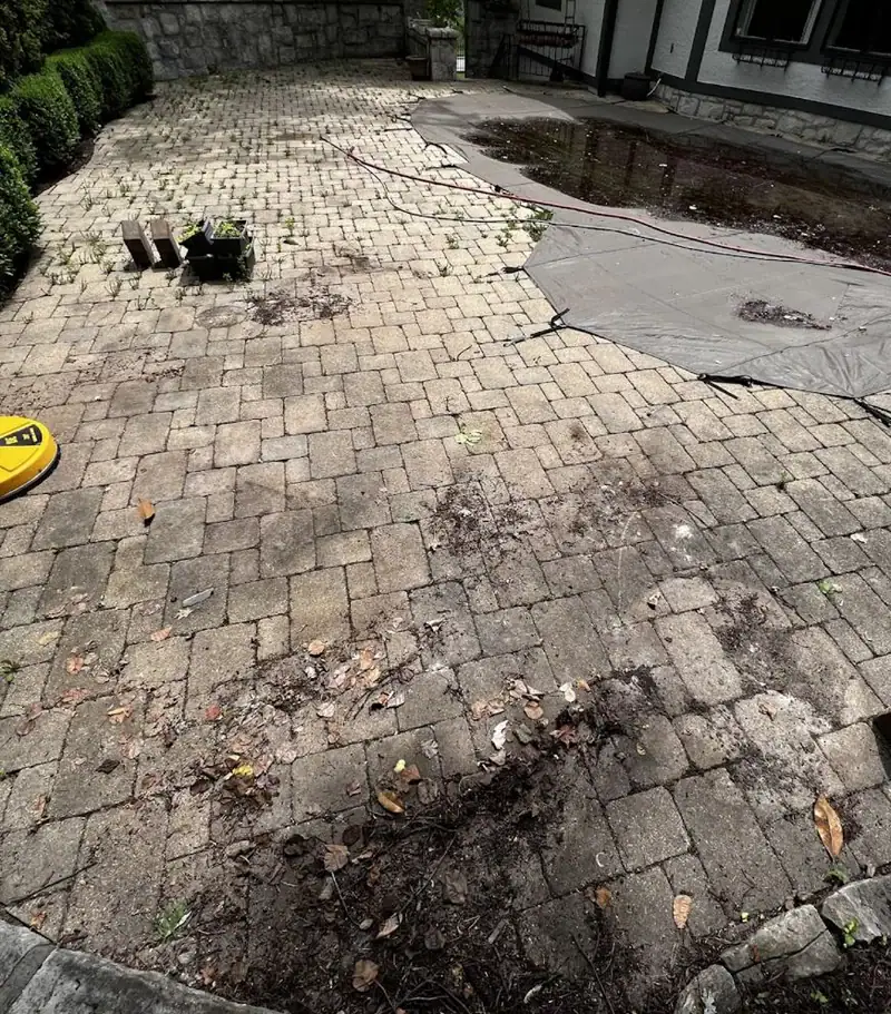 Backyard pool cleaning mission hills ks after
