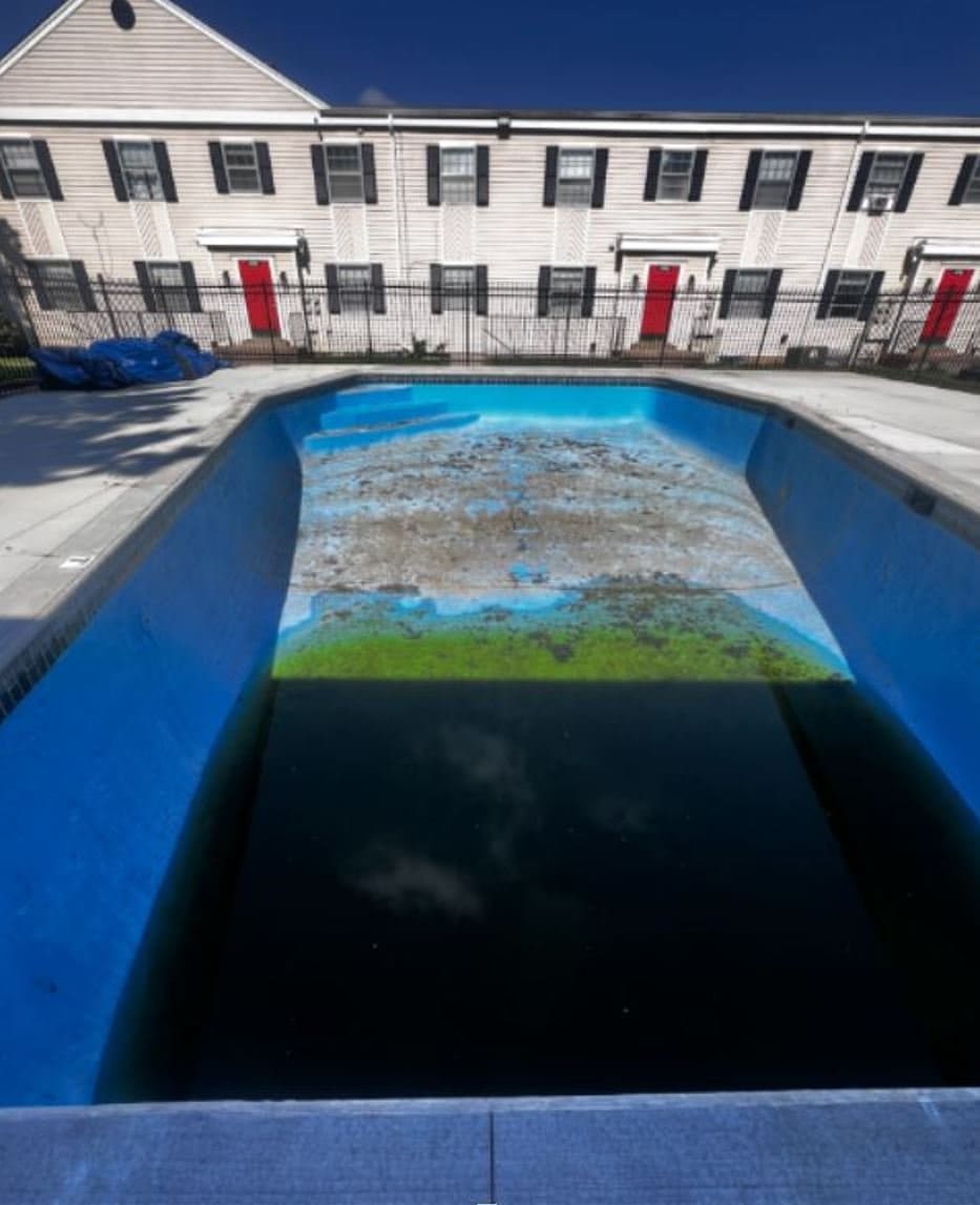 Community pool cleaning lenexa ks before