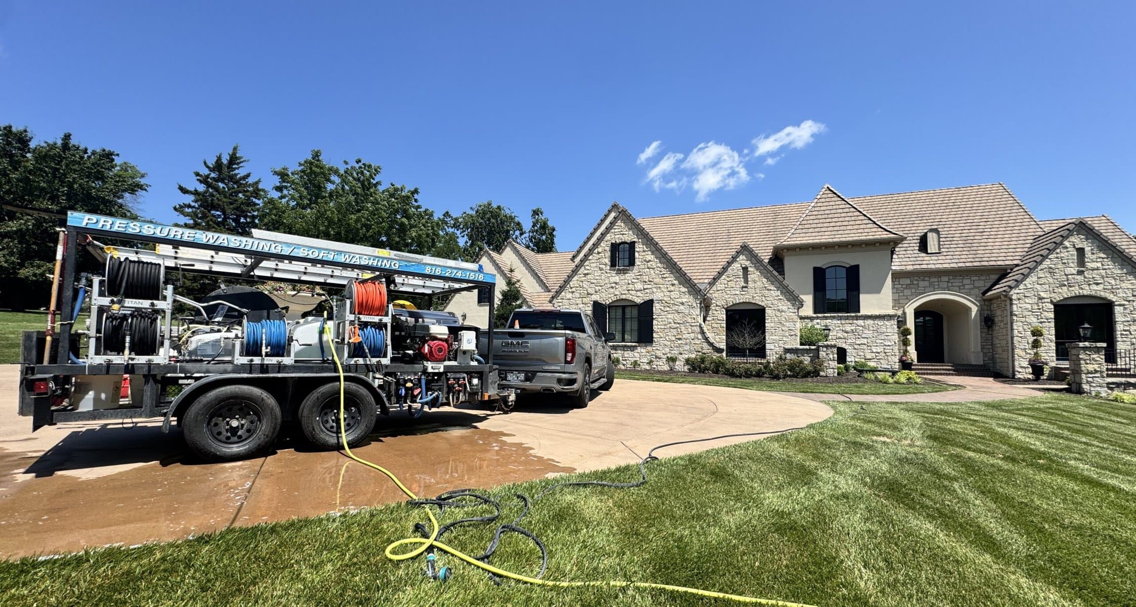 Luxury estate home in Tuscany Reserve Leawood KS